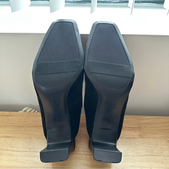 Naturalizer Black Paloma Mules with Square Toe, NWOT - Picture 6 of 6